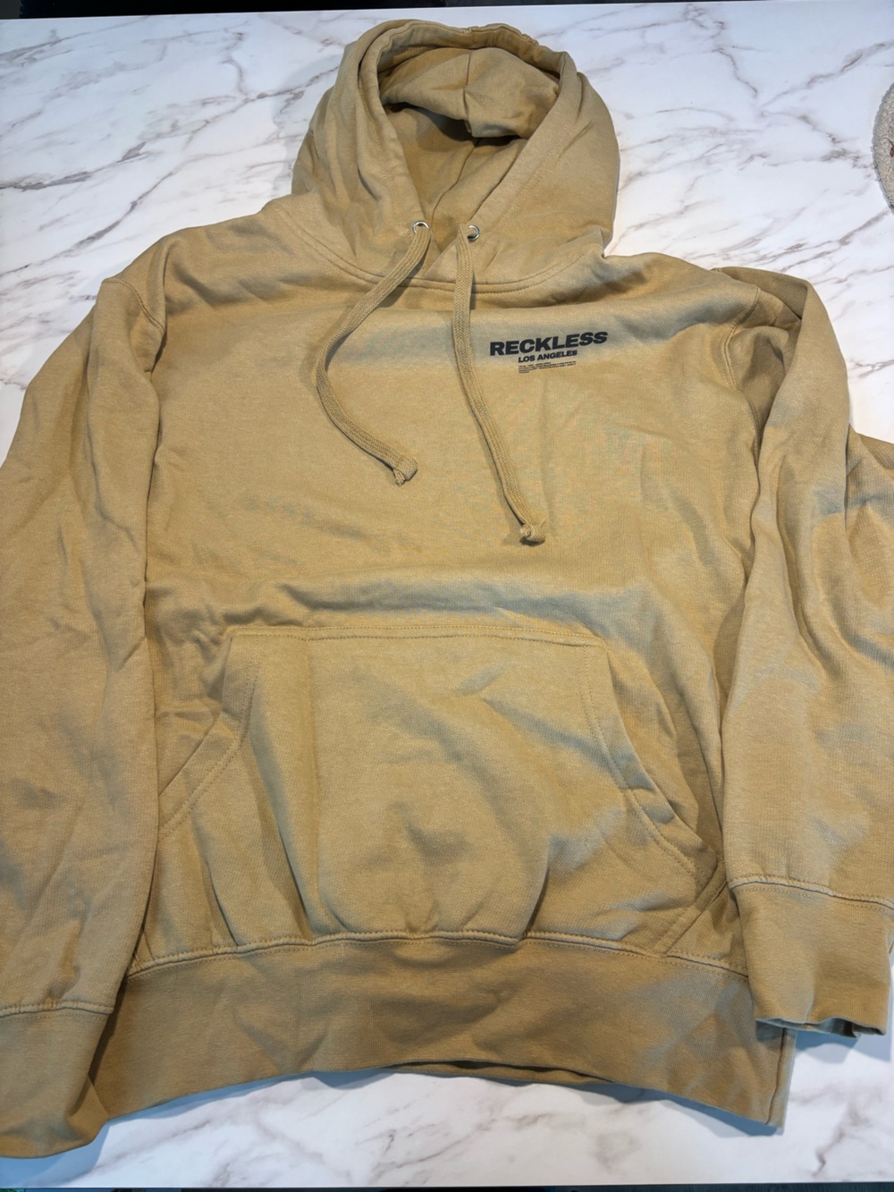 Young & Reckless Tan Hoodie